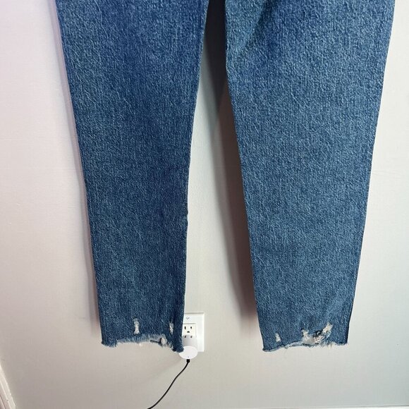 Boyish The DEMPSEY High Rise Slim Straight Stretch Jean Sz 26 in STARFIGHT - Picture 5 of 11
